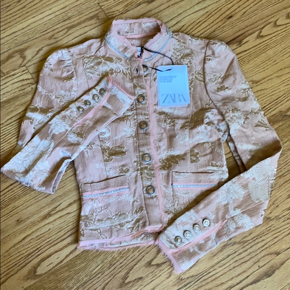 Zara NWT limited edition jacquard jacket - Picture 4 of 13